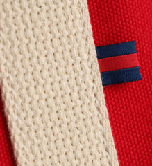 Large Weekend Tote - Nautical Red