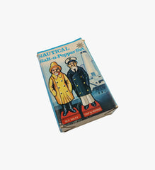 Vintage Nautical Salt & Pepper Shakers