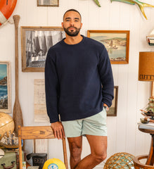 Men's Shoreline Sweater - Navy