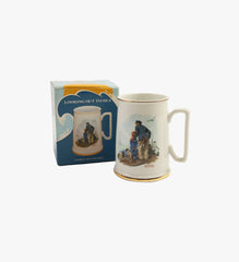 Vintage 1985 Norman Rockwell " Looking out to Sea " Mug with Original Box