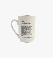 Vintage 1982 Norman Rockwell Museum Collection Mug " For a Good Boy "