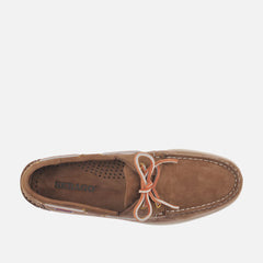 Sebago Portland Brown Nubuck Boat Shoe