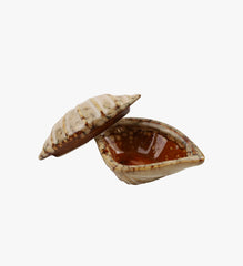Ceramic Shell Trinket Box