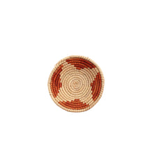 Item #43 Set of 3 Hand Woven Coasters