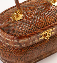 Item #46 Lipao Grass Hand Woven Bag