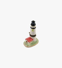 Porcelain Red and White Trinket Lighthouse
