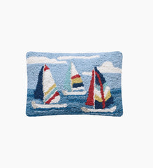 Regatta Sails Hook Pillow
