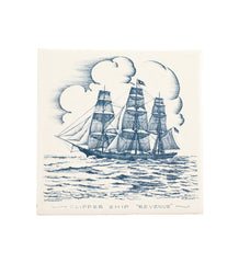 Item #100 Vintage Clipper Ship Trivet 2 of 2