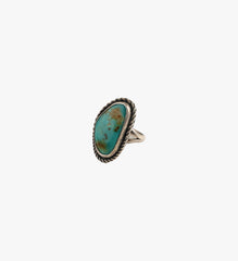 Royston Turquoise Sterling Silver Ring Size 9.5