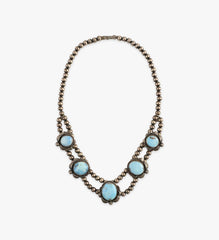 Randy Boyd Navajo Made Golden Hills Turquoise Necklace