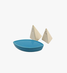 Vintage Sailboat Salt & Pepper Shakers