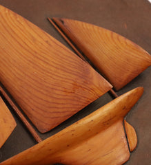 Wooden Sail Wall Hanging Plaque