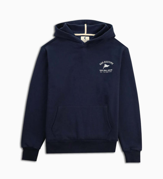 Sailing Crew Hoodie in Navy – SEA CULTURE