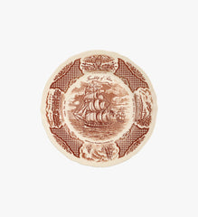 Vintage Fair Winds Historic Scenes Plate " Friendship Of Salem"