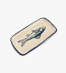 Bait & Tackle Long Sardine Serving Dish