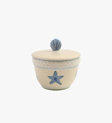 Vintage Trinket Nautical Beachcomber with Lid