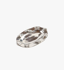 Vintage Pewter Shell Trinket Dish