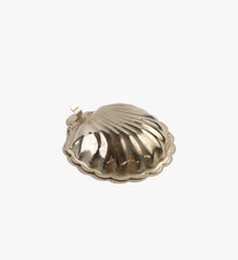Vintage Silver Plate Clam Shell Butter Dish 2 of 2
