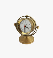 Antique Maritime Gimbaled Desk Clock