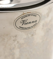 Item #78 Vienna Small Metal Ice Bucket