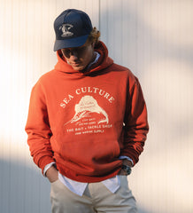Bait & Tackle Shop Hoodie - Nantucket Red