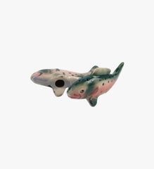 Vintage Trout Salt & Pepper Shakers