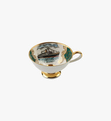 Vintage TS Breeman Tea Cup with Gold Details