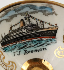 Vintage TS Breeman Tea Cup with Gold Details