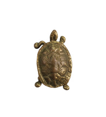 Item #95 Solid Brass Turtle Trinket Box