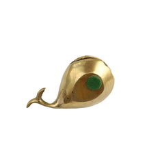 Item #119 Vintage Brass Whale