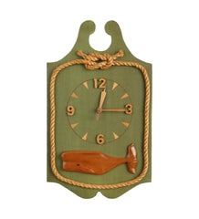 Item #117 Whale Wall Clock