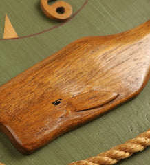 Item #117 Whale Wall Clock