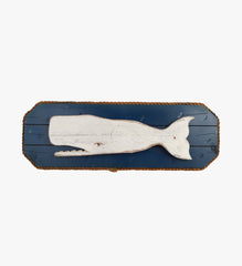 Wooden Whale Sign