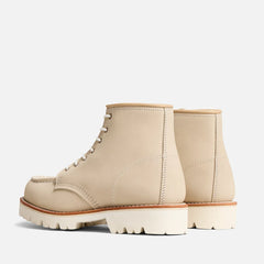 Red Wing Heritage 6-Inch Porter Moc - Blonde Nubuck 3496