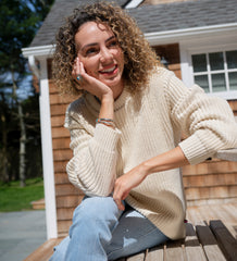 Women's Seaport Sweater - Cream