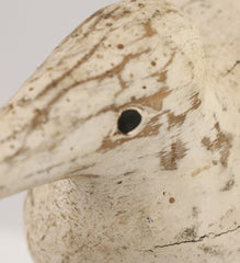 Antique Wood Bird Statue