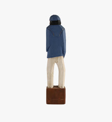 Vintage Large Wooden Sailor Statue