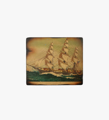 Rare Vintage Clipper Ship ( Flying Cloud 1851 by J.O'H Cosgrave ii ) Picture on Wood